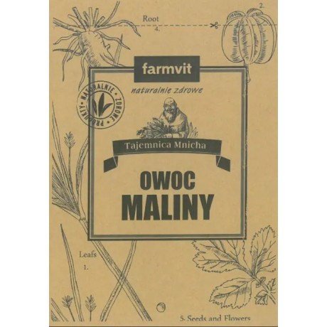 Malina owoc 50g FARM-VIT - Wiesiołek-Pharma