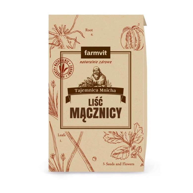 Mącznica liść 50g FARM-VIT - Wiesiołek-Pharma Mącznica liść 50g FARM-VIT - Wiesiołek-Pharma
