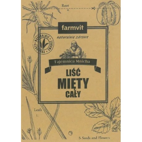 Mięta liść cały FARM-VIT - Wiesiołek-Pharma