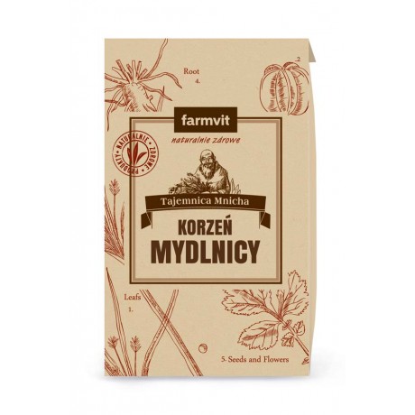 Mydlnica korzeń 50g FARM-VIT - Wiesiołek-Pharma