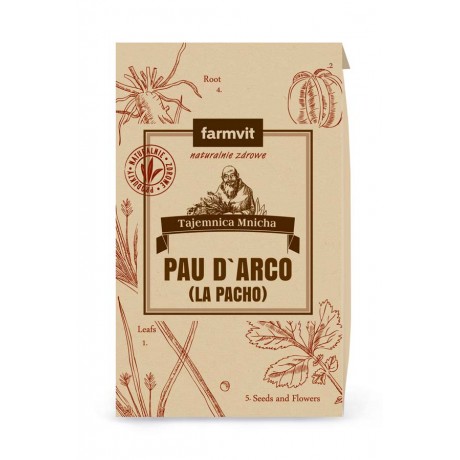 Pau D'arco La pacho sypkie FARM-VIT - Wiesiołek-Pharma