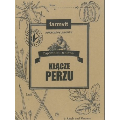 Perz kłącze 50g FARM-VIT - Wiesiołek-Pharma