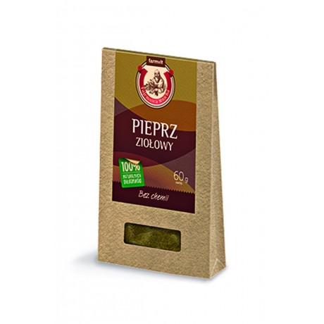Pieprz ziołowy 60g FARM-VIT - Wiesiołek-Pharma