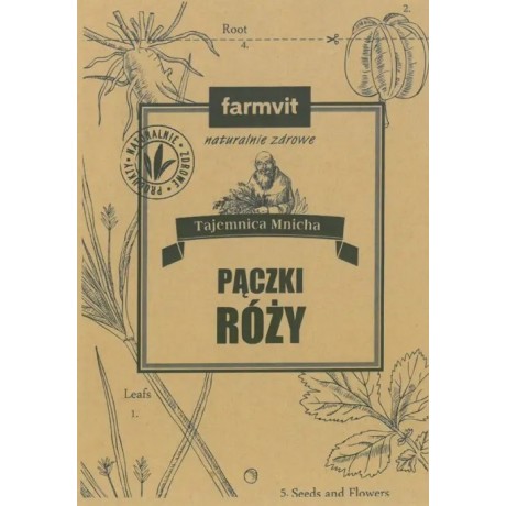 Róża pączki 25g FARM-VIT - Wiesiołek-Pharma
