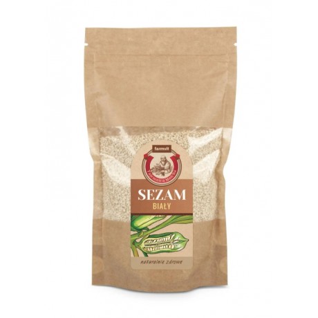 Sezam biały 200g FARM-VIT - Wiesiołek-Pharma