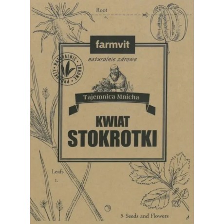 Stokrotka kwiat 25g FARM-VIT - Wiesiołek-Pharma