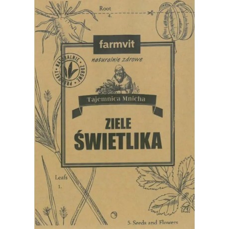 Świetlik ziele 50g FARM-VIT - Wiesiołek-Pharma