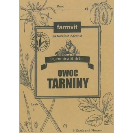 Tarnina owoc 100g FARM-VIT - Wiesiołek-Pharma