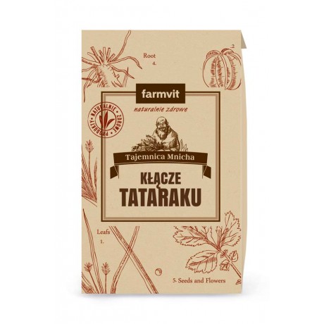 Tatarak kłącze 50g FARM-VIT - Wiesiołek-Pharma
