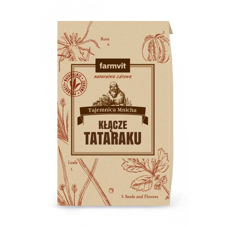 Tatarak kłącze 50g FARM-VIT - Wiesiołek-Pharma Tatarak kłącze 50g FARM-VIT - Wiesiołek-Pharma