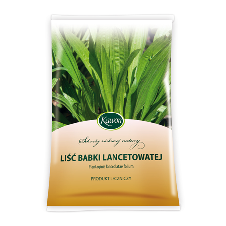 Babka lancetowata liść 50g KAWON - Wiesiołek-Pharma