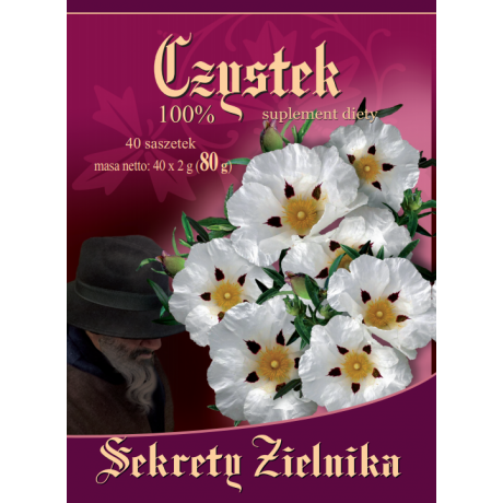 Sekrety Zielnika Czystek 100% 40sasz. ASZ - Wiesiołek-Pharma