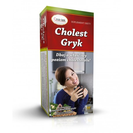 Cholest-gryk 60 sasz. MIR-LEK - Wiesiołek-Pharma