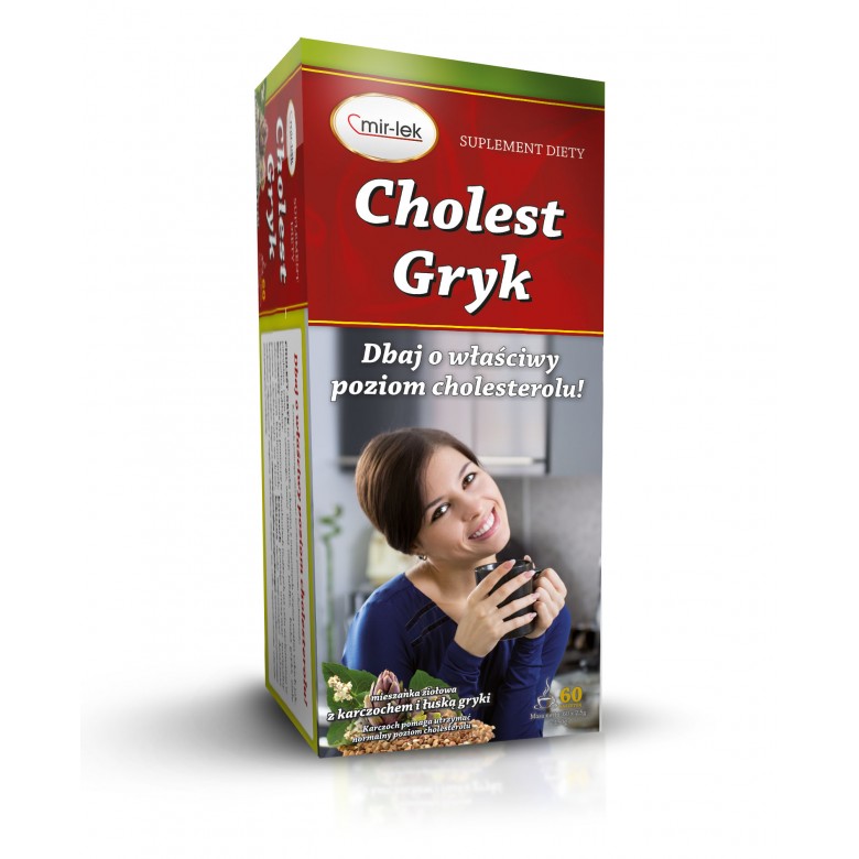 Cholest-gryk 60 sasz. MIR-LEK - Wiesiołek-Pharma Cholest-gryk 60 sasz. MIR-LEK - Wiesiołek-Pharma