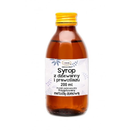 Syrop z dziewanny i prawoślazu 200ml MIR-LEK - Wiesiołek-Pharma