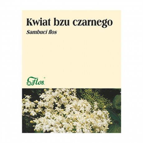 Bez czarny kwiat FLOS - Wiesiołek-Pharma