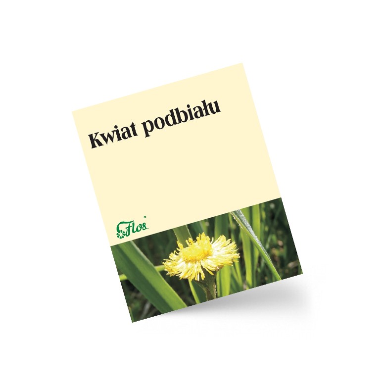 Podbiał kwiat 25g FLOS - Wiesiołek-Pharma Podbiał kwiat 25g FLOS - Wiesiołek-Pharma