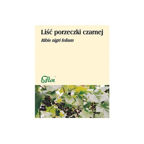 Porzeczka czarna liść 50g FLOS - Wiesiołek-Pharma
