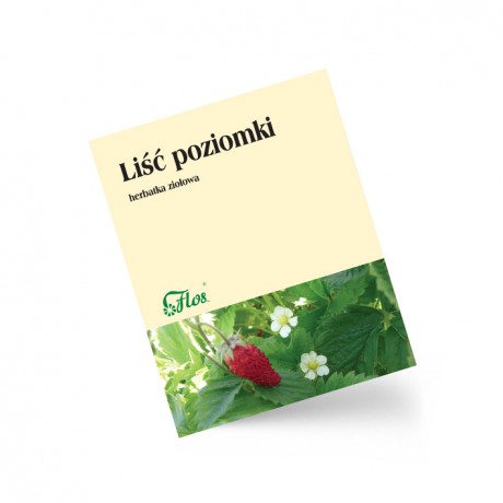 Poziomka liść 50g FLOS - Wiesiołek-Pharma