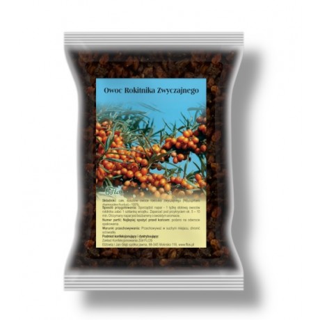 Rokitnik zwyczajny owoc 50g FLOS - Wiesiołek-Pharma