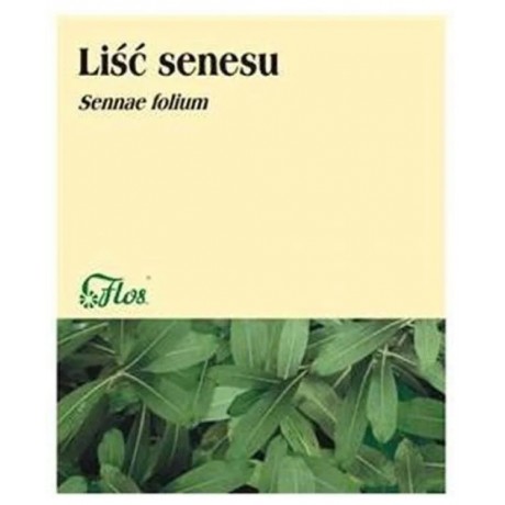 Senes liść 50g FLOS - Wiesiołek-Pharma