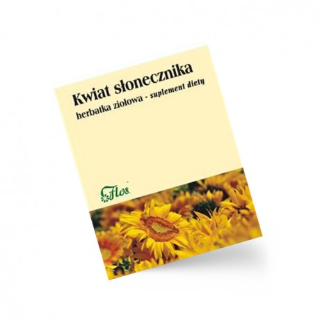 Słonecznik kwiat 50g FLOS - Wiesiołek-Pharma