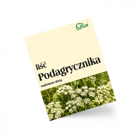 Podagrycznik liść 50g FLOS - Wiesiołek-Pharma