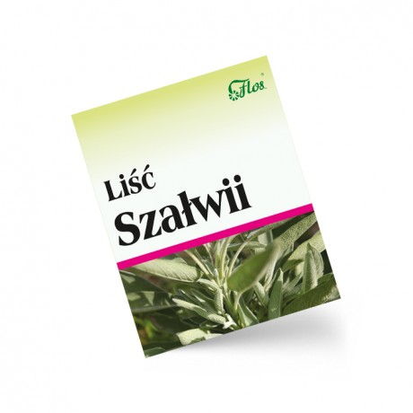 Szałwia liść 50g FLOS - Wiesiołek-Pharma