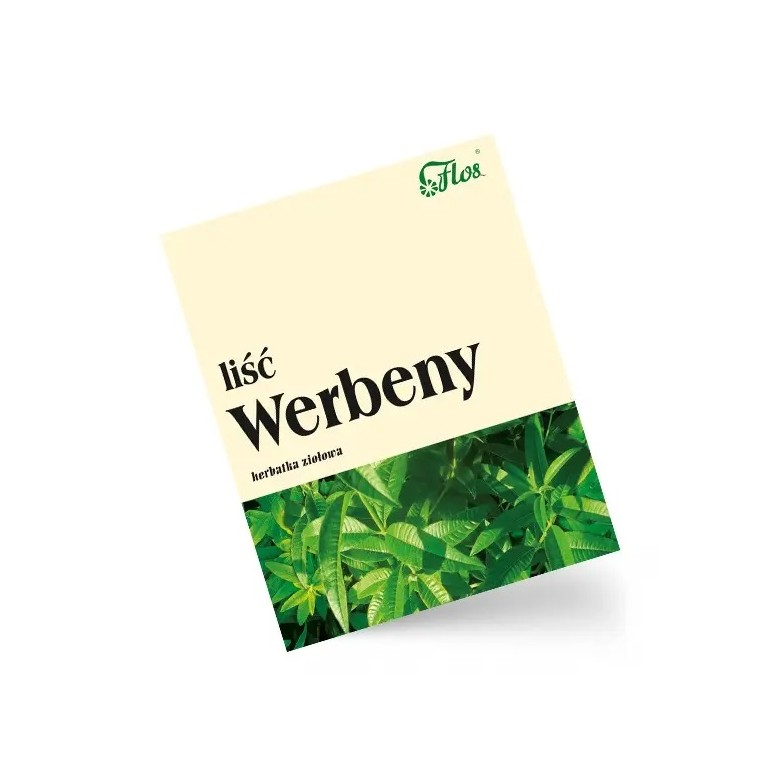 Werbena cytrynowa liść 50g FLOS - Wiesiołek-Pharma Werbena cytrynowa liść 50g FLOS - Wiesiołek-Pharma