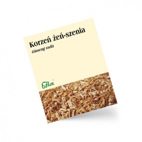 Żeń-szeń korzeń (Korea) 25g FLOS - Wiesiołek-Pharma