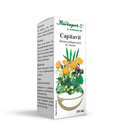 Capitavit balsam do włosów 100ml Herbapol KRAKÓW - Wiesiołek-Pharma