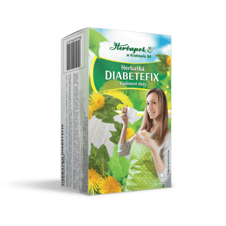Diabetefix herbatka 20x2g Herbapol KRAKÓW - Wiesiołek-Pharma