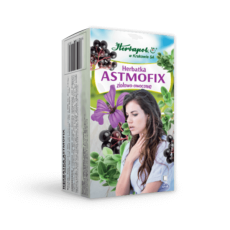 Herbatka Astmofix 20x2g Herbapol KRAKÓW - Wiesiołek-Pharma