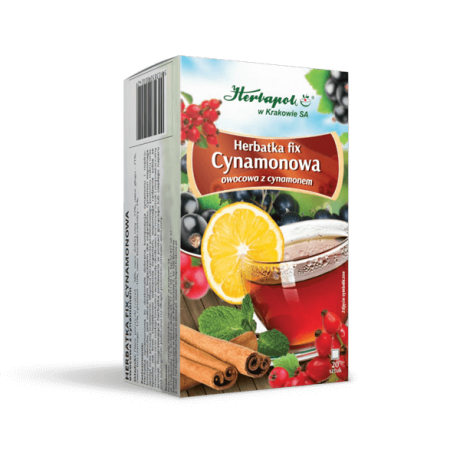 Herbatka Cynamonowa fix Herbapol KRAKÓW - Wiesiołek-Pharma