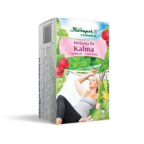 Herbatka uspokajająca Kalma 20x2g Herbapol KRAKÓW - Wiesiołek-Pharma