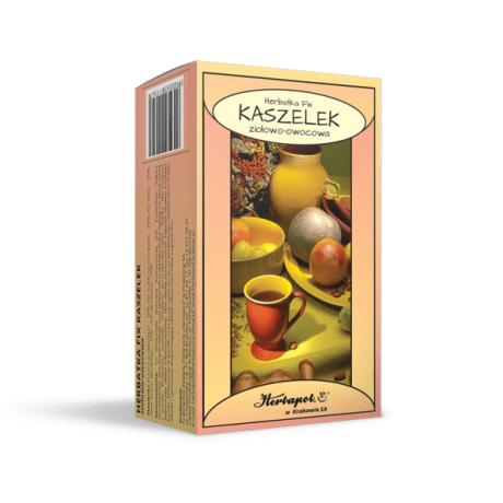 Herbatka Kaszelek 20x2g Herbapol KRAKÓW - Wiesiołek-Pharma