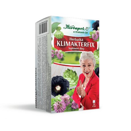 Herbatka Klimakterfix 20x2g Herbapol KRAKÓW - Wiesiołek-Pharma