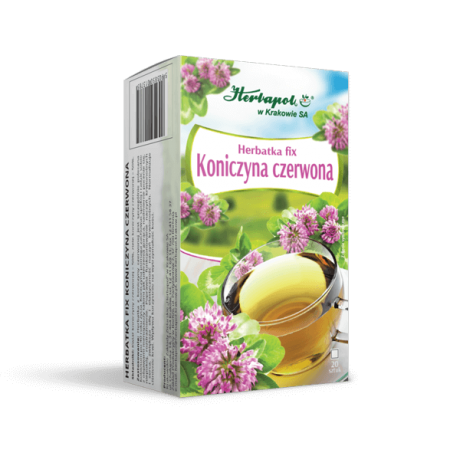 Herbatka Koniczyna czerwona 20x1,5g Herbapol KRAKÓW - Wiesiołek-Pharma