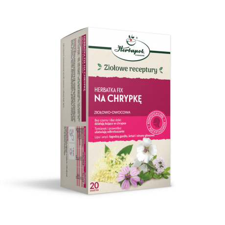 Herbatka Na chrypkę 20x2g Herbapol KRAKÓW - Wiesiołek-Pharma