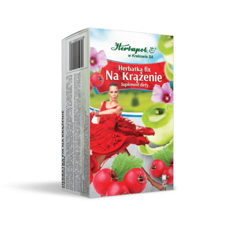 Herbapol Na krążenie 20x2g Herbapol KRAKÓW - Wiesiołek-Pharma