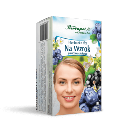 Herbatka Na wzrok 20x2g Herbapol KRAKÓW - Wiesiołek-Pharma