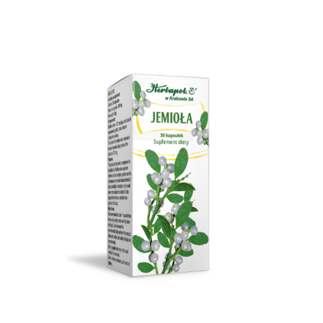 Jemioła 30 kaps. Herbapol KRAKÓW - Wiesiołek-Pharma