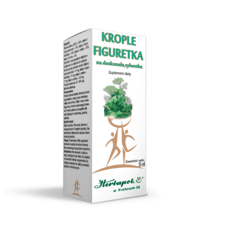 Krople odchudzające Figuretka 35ml Herbapol KRAKÓW - Wiesiołek-Pharma