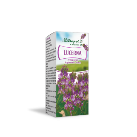 Lucerna 30 kaps. Herbapol KRAKÓW - Wiesiołek-Pharma