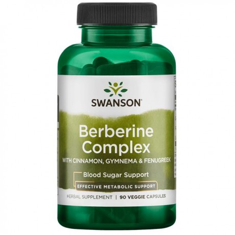 Berberine Complex 90 kaps. SWANSON - Wiesiołek-Pharma