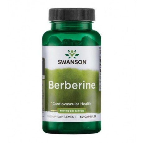 Berberine 400mg 60 kaps. SWANSON - Wiesiołek-Pharma