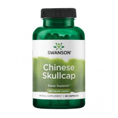 Chinese Skullcap 400mg 90 kaps. SWANSON - Wiesiołek-Pharma