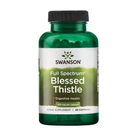 FS Blessed Thistle 400mg 90 kaps. SWANSON - Wiesiołek-Pharma