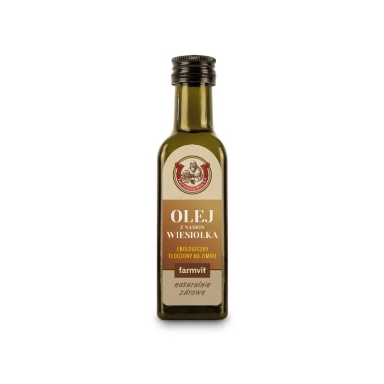 Wiesiołek olej 100ml FARM-VIT - Wiesiołek-Pharma Wiesiołek olej 100ml FARM-VIT - Wiesiołek-Pharma