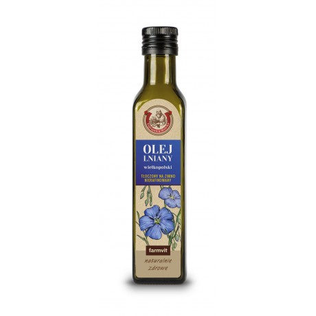 Olej lniany FARM-VIT - Wiesiołek-Pharma